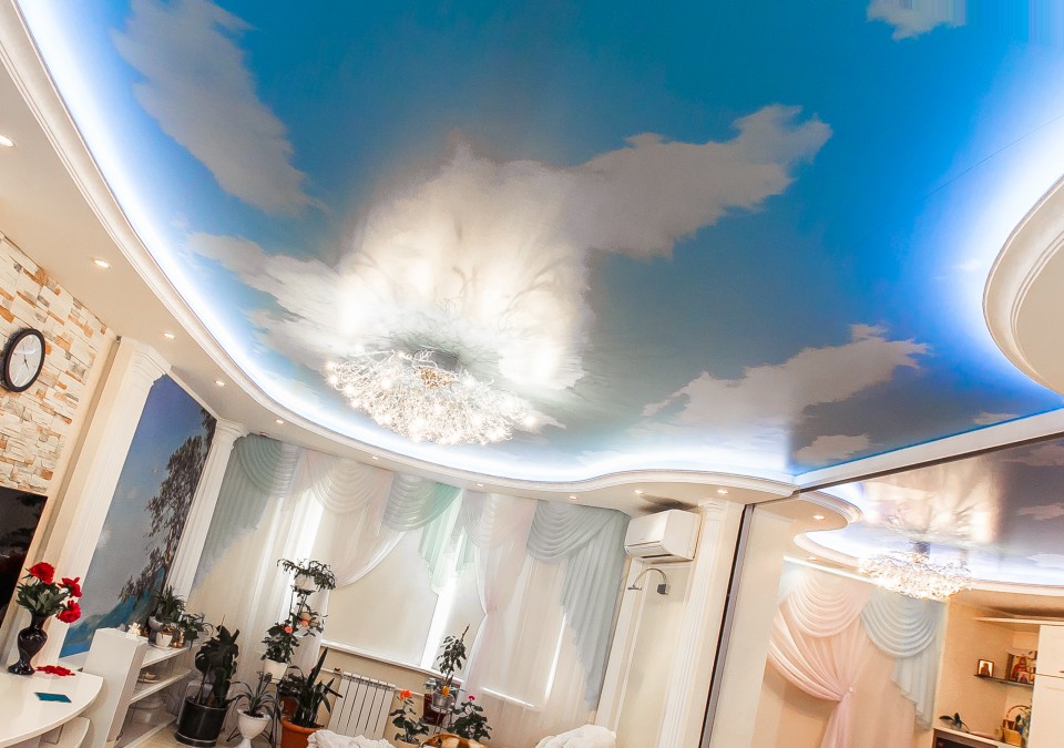Заказать потолок с фотопечатью в г. Одинцово