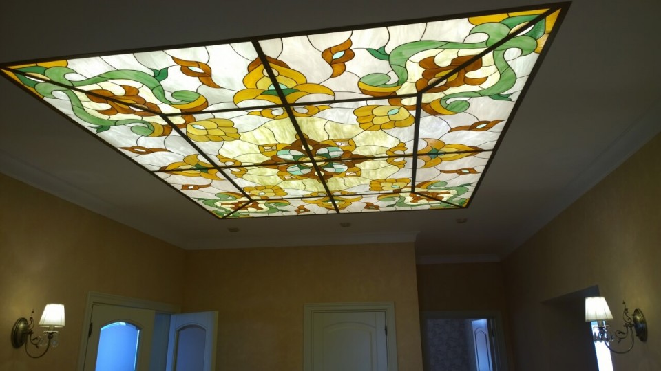 Заказать световой потолок с фотопечатью в г. Одинцово